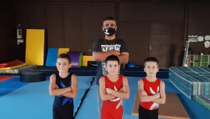 Cimnastikte yarışma günü