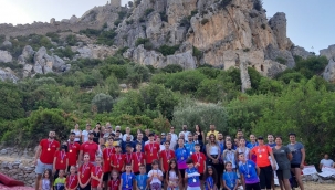 Cimnastik doğaya açıldı