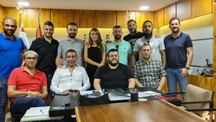 Derinel Başkan ve yönetimle bir araya geldi