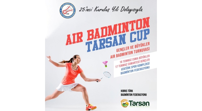Badmintonda 25. yıl turnuvası