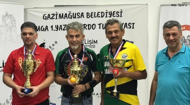 BİLARDO YAZ TURNUVASI TAMAMLANDI