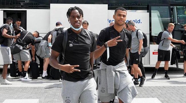 Galatasaray'ın rakibi PSV Eindhoven, İstanbul'a geldi