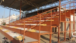 Mesarya tribünleri beklemede