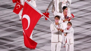 Olimpiyat tarihinde bir ilk! Ülke bayraklarını