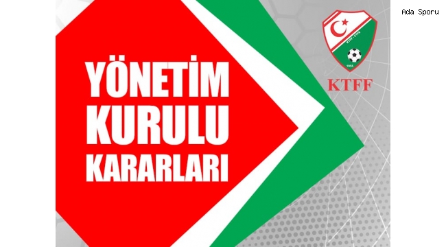 Yönetim Kurulu Kararları | 16.07.2021