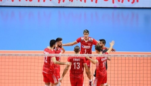 A Milli Erkek Voleybol Takımı, hazırlık maçında Çekya'yı 3-2 yendi