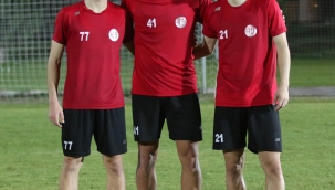 Antalyaspor, Ümit Milli Futbol Takımı'nın aday kadrosuna çağrılan üç futbolcusunu kutladı