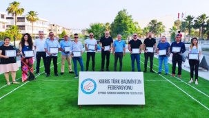 Badminton Federasyonundan sponsorlara teşekkür.