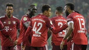 Bayern Münih, Almanya Kupası'nda 12 golle turladı
