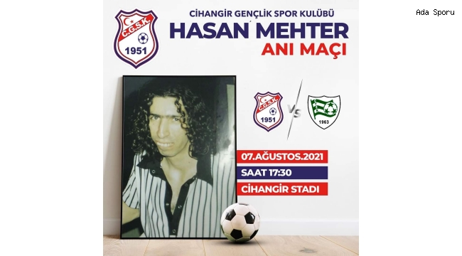 Cihangir'de anı maçı