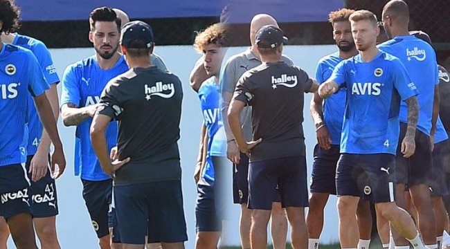 Fenerbahçe'de Jose Sosa ve Serdar Aziz takımla çalıştı