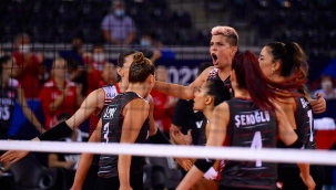 Hollanda: 0 - Türkiye: 3 | Filenin Sultanları gruptan lider çıktı