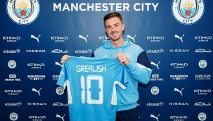 Manchester City, Jack Grealish'i 100 milyon sterlin'e kadrosuna kattı