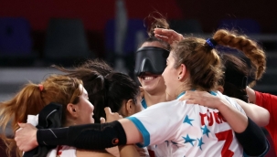 2020 Tokyo Paralimpik Oyunları: Kadınlar golbolde milli takımımız yarı finale yükseldi