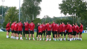 A Milli Futbol Takımı, Hollanda maçına hazır