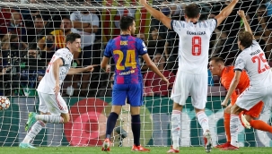 Barcelona: 0 - Bayern Münih: 3