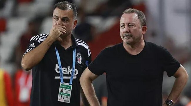 Beşiktaş'ta Sergen Yalçın'dan kulübeye uyarı