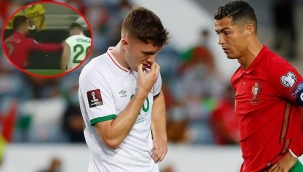 Cristiano Ronaldo'dan skandal hareket! Rakibine tokat attı ve...