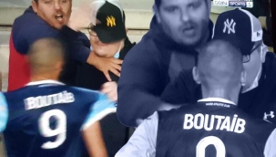 Eski Malatyasporlu Khalid Boutaib taraftarla kavga etti, Eric Cantona'yı hatırlattı