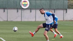 Fenerbahçe'de Serdar Dursun takımla çalıştı