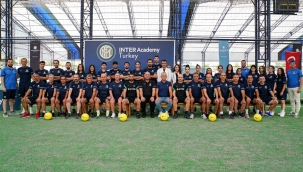 Inter Academy antrenörleri Mersin'de