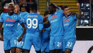 İtalya Serie A'da lider Napoli oldu