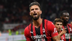 Milan'ın Fransız golcüsü Giroud, Kovid-19'a yakalandı