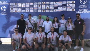 Triatletlerimiz Alanya’da kürsüyü doldurdu