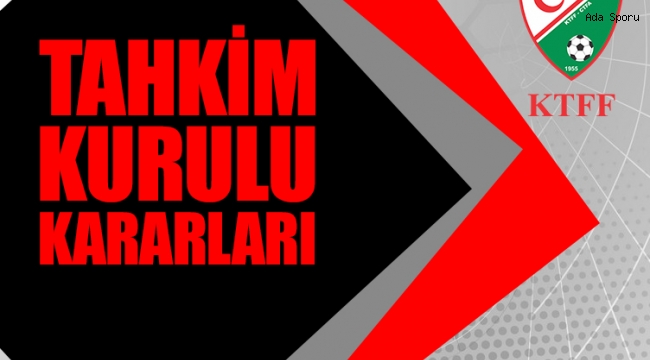 Tahkim Kurulu Kararları