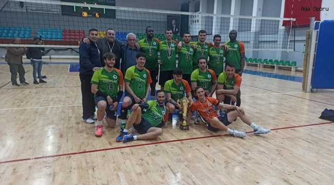 Erkeklerde Vakıflar Şampiyon