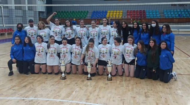 Kadınlarda Şampiyon DAÜ