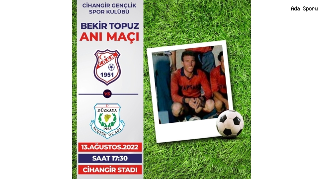 Cihangir bu kez Bekir Topuz için sahada