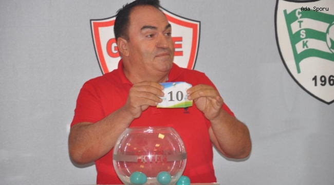 Fikstürler çekildi