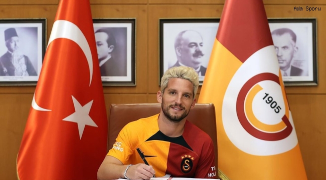 Galatasaray Mertens'i duyurdu