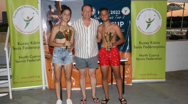 KKTF 2022 BEACH TENNİS TOUR DAÜ BEACH CUP TAMAMLANDI
