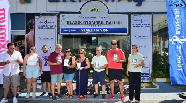Ermataş-Vitra Klasik Otomobil Rallisi yapıldı