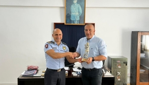 KKTOK, İtfaiye Müdürlüğü’ne ziyaret gerçekleştirdi