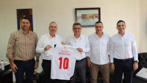 KTFF'den Erhürman'a ziyaret