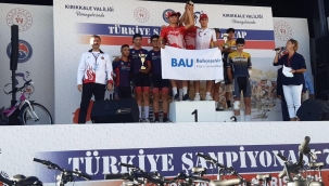 Yıldız bisikletçilerimiz sezonu zirvede noktaladı