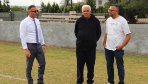 Cahitoğlu Üçöz stadını inceledi
