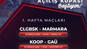 PROLİG Açılış Kupası ile başlıyor