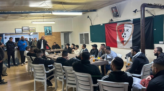 Mevlevi'de Bahşi oyuncularla buluştu