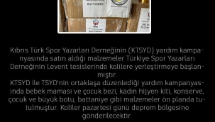 KTSYD'nin deprem yardımı hazır