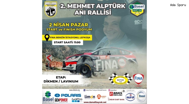 2.Mehmet Alptürk Anı Rallisi ile sezon açılıyor