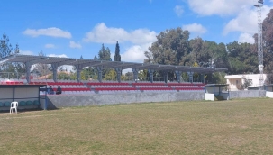 Yılmazköy’de tribünler hazır
