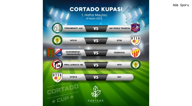 Cortado Kupası başlıyor