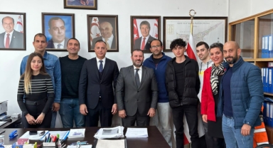 BAŞBAKANLIK MÜSTEŞARI HÜSEYİN CAHİTOĞLU KIBRIS TÜRK TRİATLON FEDERASYONU’NU KABUL ETTİ