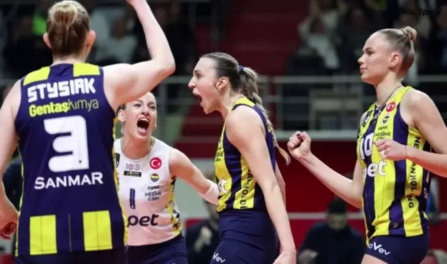 Fenerbahçe Opet Eczacıbaşı Dynavit'i devirdi! Lider bitirdi