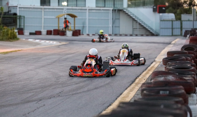 Kartingciler piste çıkıyor