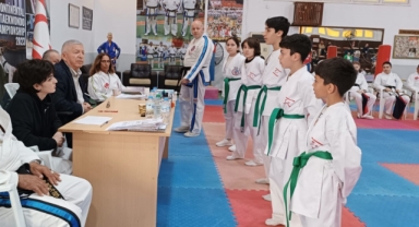Renki kuşak sınavı yapıldı